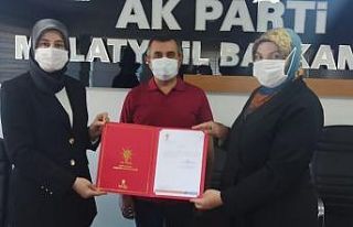 AK Parti Malatya Kadın Kollarında görev değişikliği