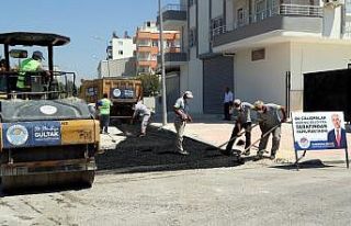 Akdeniz’de alt yapı ve süt yapı çalışmaları...