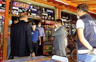 Aksaray’da korona virüs denetimleri