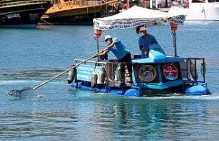 Alanya’da Ağustos ayında 402 kilogram deniz çöpü...