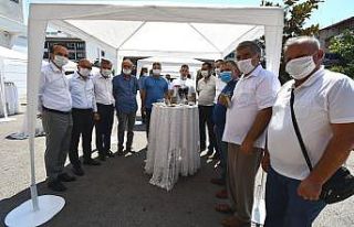 Altınova’da bayramlaşma