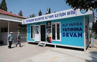 Altyapı iletişim ofislerine vatandaşlardan tam...