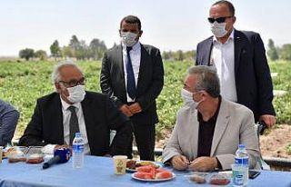 Ankara Büyükşehir Belediye Başkanı Yavaş sulu...