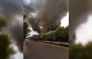 Antalya OSB’de yangın