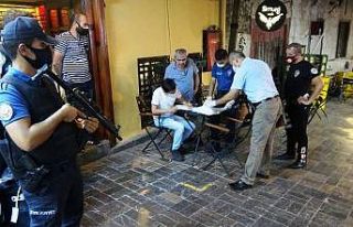 Antalya’da korona virüs denetimi bin 500 polisin...