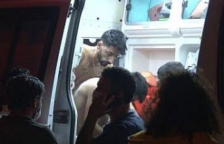 Ataşehir’de gecekondu alev alev yandı