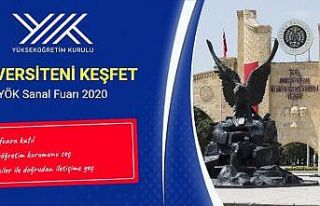 Atatürk Üniversitesi standına yoğun ilgi