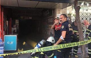 Aydın’da iş hanı yangını