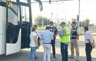 Aydın’da kaçak tur denetimi yapıldı