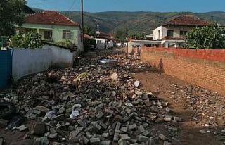 Aydın’da selin izleri gün ağarınca ortaya çıktı