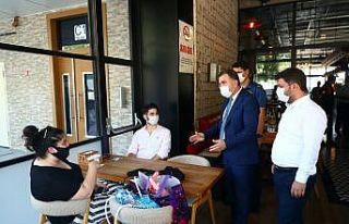 Bağcılar’da drone ile korona virüs uyarısı