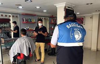 Bağcılar’da Kovid 19 denetimlerine devam