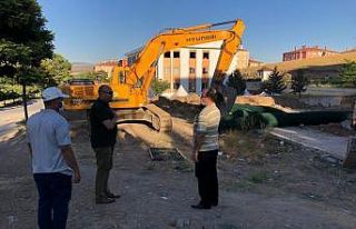 Bahşılı’da cami inşaatı başladı