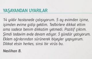 Bakan Koca, korona virüse yakalanan kişinin uyarısını...