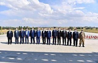Bakan Yardımcıları ve Bilal Erdoğan Malazgirt’te