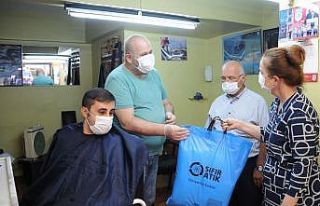 Balçova Belediyesinden hijyenik destek