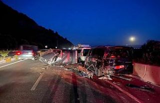 Balıkesir’de trafik kazası 2 yaralı