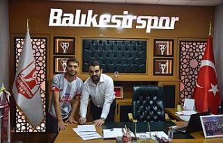 Balıkesirspor Oltion Bilalli ile sözleşme imzaladı