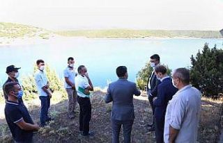 Barajalarda incelemelerde bulundu