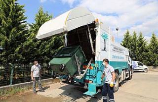 Başiskele’de bayram sonrası temizliği