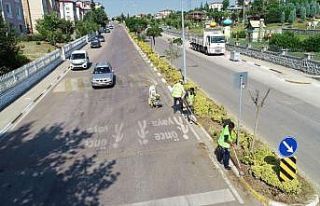 Başiskele’de yollar renkleniyor