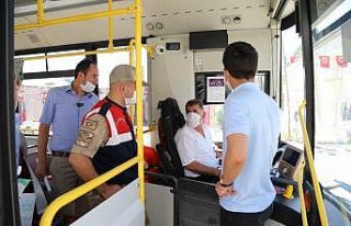 Başkale’de korona virüs denetimi