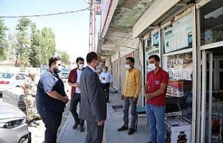 Başkale’de korona virüs tedbirleri denetimi