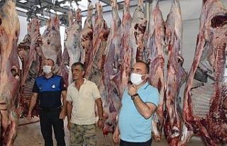 Başkan Ali Sülük’ten mezbahanede inceleme