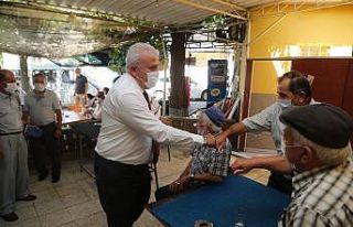 Başkan Atay’dan yangın bölgesine ziyaret