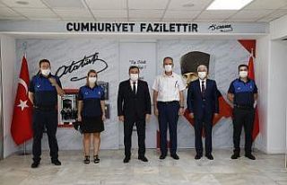 Başkan Batur’dan zabıtaya pandemi teşekkürü