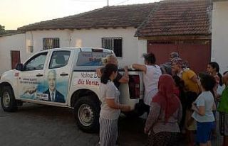 Başkan Bilgin öncülük etti İzmir’den Saruhanlı’ya...