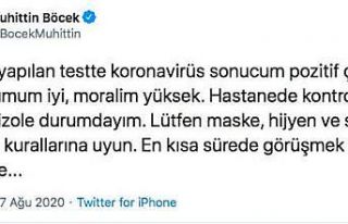 Başkan Böcek’in Covid 19 testi pozitif çıktı,...