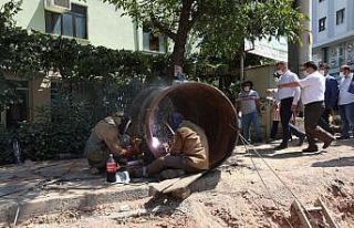 Başkan Büyükakın, “Sahadayız, şantiyedeyiz,...