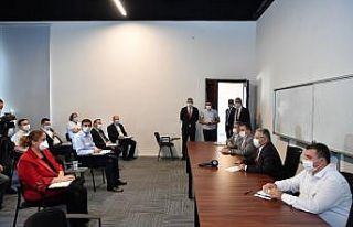 Başkan Büyükkılıç’tan 5 saatlik toplantı