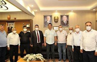 Başkan İşlek AESOB’u ağırladı