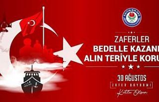 Başkan Kalkjan: "Zaferler bedelle kazanılır,...