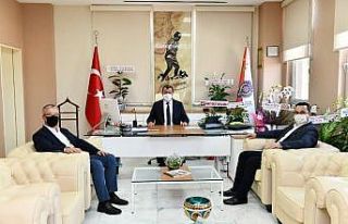 Başkan Kanar’dan yeni atanan Erçetin ve Güner’e...