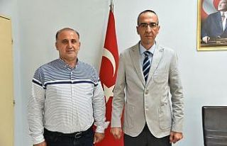Başkan Kaya’dan İlçe Emniyet Müdürü Demiralp’e...