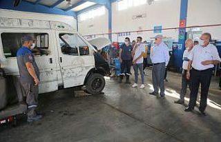 Başkan Kurt çalışmaları denetledi