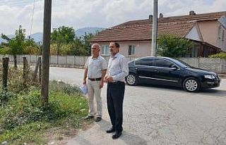 Başkan Şahin, asfalt öncesi incelemelerde bulundu