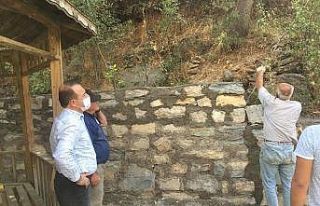Başkan Ürek, Uludere Özelli Park projesinin yapılacağı...