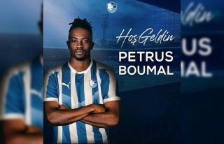 BB Erzurumspor, Petrus Boumal’i kadrosuna kattı