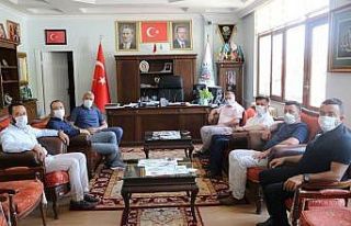 Belediyeler arası dayanışma ziyaretleri