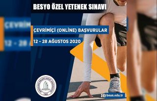 BESYO Özel Yetenek Sınavı başvuruları başladı