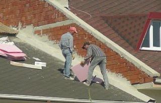 Binanın tepesinde ölümle dans