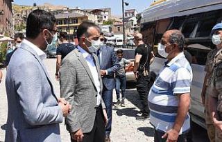 Bitlis’te korona virüs tedbirleri denetimi