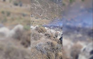 Bodrum’da çıkan yangın kısa sürede söndürüldü