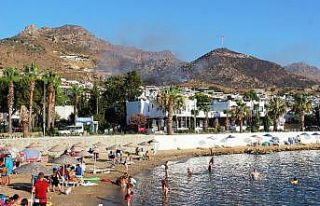 Bodrum’daki yangın 4 saatte kontrol altına alındı,...