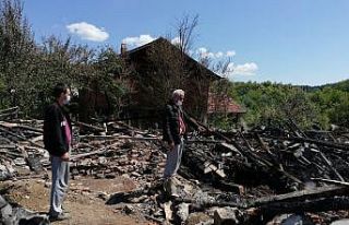 Bolu’da yaşlı çifti yangın ayırdı: 1 ölü