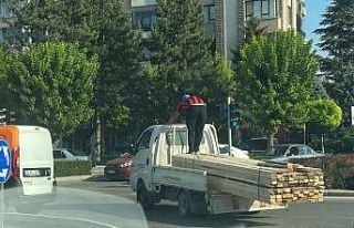 Böyle tehlikeli yolculuk görülmedi